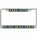 USS Bache DD-470 License Plate Frame