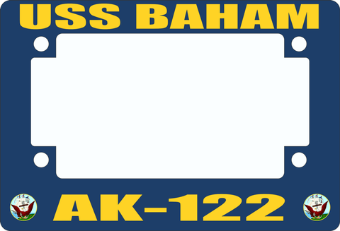 USS Baham AK-122 Motorcycle Frame