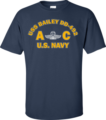 USS BAILEY DD-492 Rate AC Air Traffic Controller T-Shirt