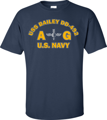 USS BAILEY DD-492 Rate AG Aerographers Mate T-Shirt