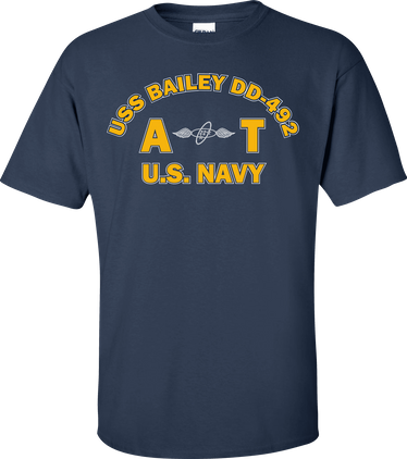 USS BAILEY DD-492 Rate AT Aviation Electronics Technician T-Shirt