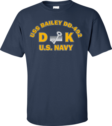 USS BAILEY DD-492 Rate DK Disbursing Clerk T-Shirt
