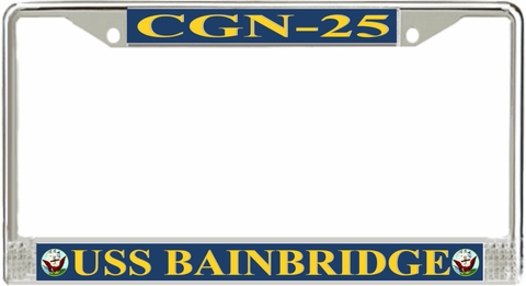 USS Bainbridge CGN-25 License Plate Frame