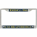 USS Bainbridge DDG-96 License Plate Frame