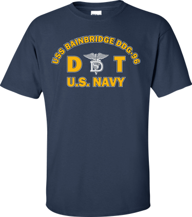 USS BAINBRIDGE DDG-96 Rate DT Dental Technician T-Shirt