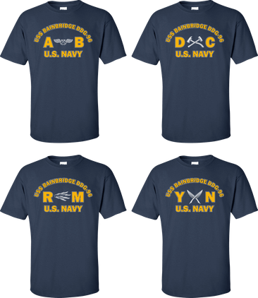 USS BAINBRIDGE DDG-96 Rates Apparel