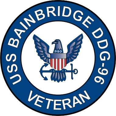 USS Bainbridge DDG-96 Veteran Decal Sticker