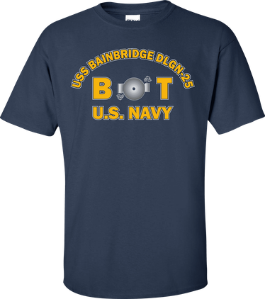 USS BAINBRIDGE DLGN-25 Rate BT Boiler Technician T-Shirt