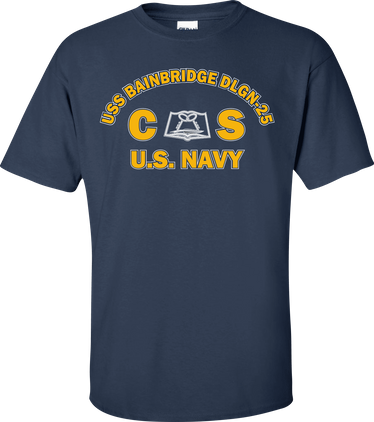 USS BAINBRIDGE DLGN-25 Rate CS Culinary Specialist T-Shirt