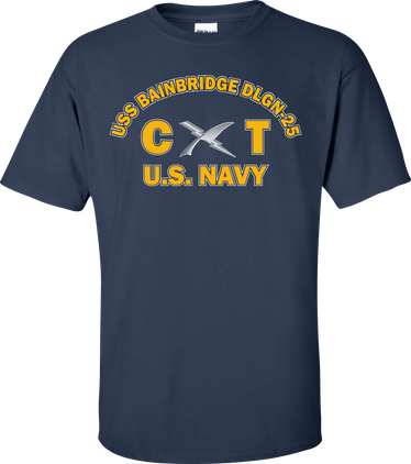 USS BAINBRIDGE DLGN-25 Rate CT Cryptologic Technician T-Shirt