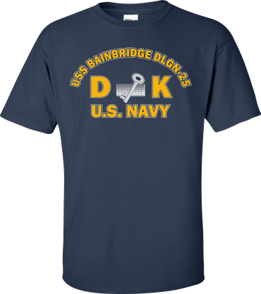 USS BAINBRIDGE DLGN-25 Rate DK Disbursing Clerk T-Shirt