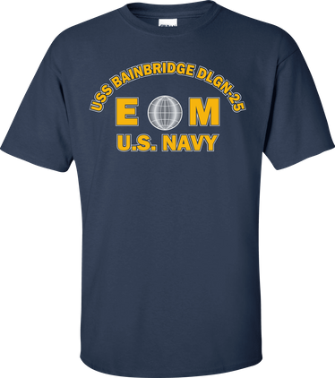 USS BAINBRIDGE DLGN-25 Rate EM Electricians Mate T-Shirt