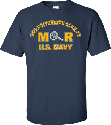 USS BAINBRIDGE DLGN-25 Rate MR Machinery Repairman T-Shirt