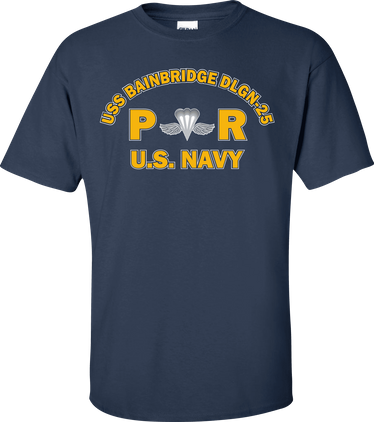 USS BAINBRIDGE DLGN-25 Rate PR Aircrew Survival Equipmentman T-Shirt