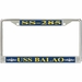 USS Balao SS-285 License Plate Frame