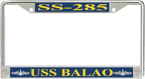 USS Balao SS-285 License Plate Frame