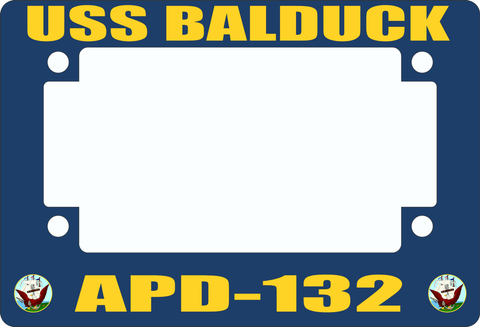 USS Balduck APD-132 Motorcycle Frame