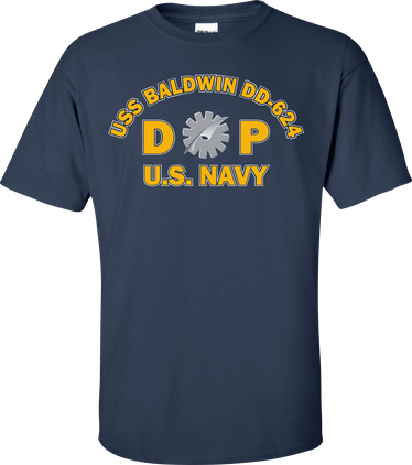 USS BALDWIN DD-624 Rate DP Data Processing Technician T-Shirt