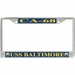 USS Baltimore CA-68 License Plate Frame
