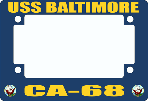 USS Baltimore CA-68 Motorcycle Frame
