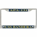 USS Bandera APA-131 License Plate Frame