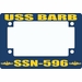 USS Barb SSN-596 Motorcycle Frame
