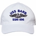 USS Barb SSN-596 with Dolphins Unstructured Dad Cap
