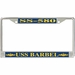 USS Barbel SS-580 License Plate Frame