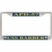 USS Barber APD-57 License Plate Frame