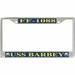 USS Barbey FF-1088 License Plate Frame
