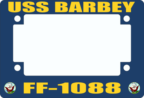 USS Barbey FF-1088 Motorcycle Frame