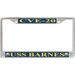 USS Barnes CVE-20 License Plate Frame