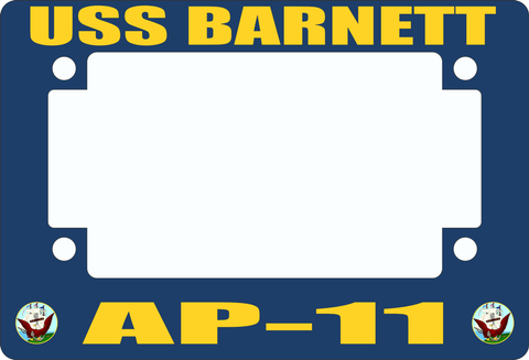 USS Barnett AP-11 Motorcycle Frame