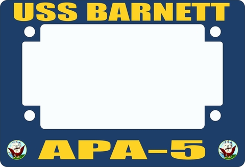 USS Barnett APA-5 Motorcycle Frame