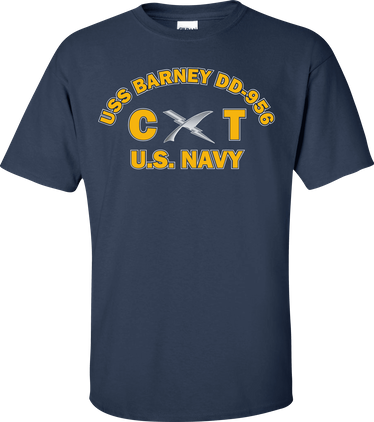 USS BARNEY DD-956 Rate CT Cryptologic Technician T-Shirt