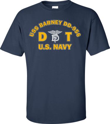 USS BARNEY DD-956 Rate DT Dental Technician T-Shirt