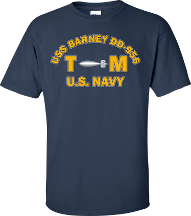 USS BARNEY DD-956 Rate TM Torpedomans Mate T-Shirt