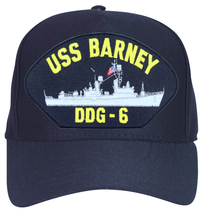 USS Barney DDG-6 Ball Cap Hat