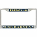 USS Barney DDG-6 License Plate Frame