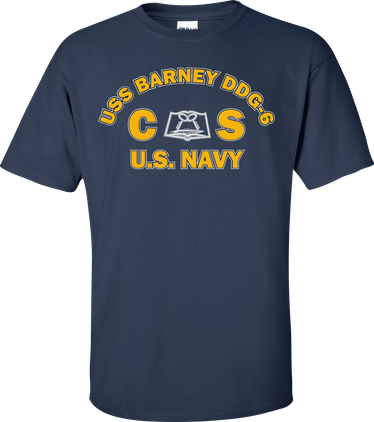 USS BARNEY DDG-6 Rate CS Culinary Specialist T-Shirt