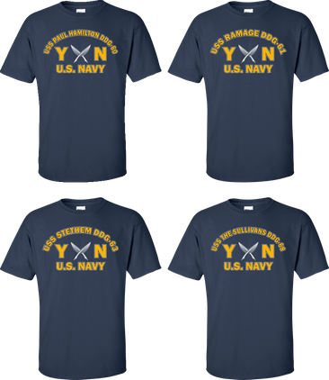 USS BARNEY DDG-6 Rates Apparel