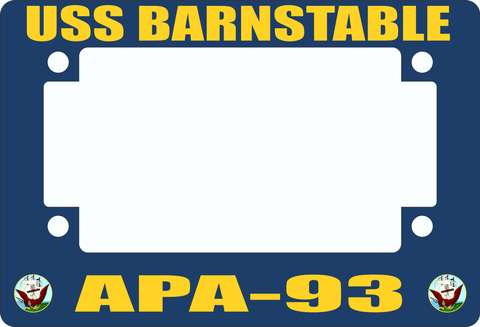 USS Barnstable APA-93 Motorcycle Frame