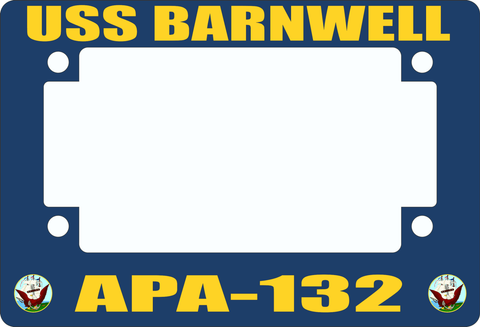 USS Barnwell APA-132 Motorcycle Frame