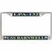 USS Barnwell LPA-132 License Plate frame