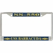 USS Barracuda SS-550 License Plate Frame