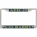 USS Barry APD-29 License Plate Frame