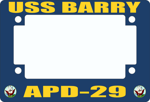 USS Barry APD-29 Motorcycle Frame