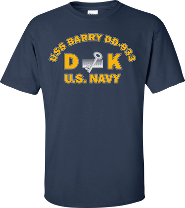 USS BARRY DD-933 Rate DK Disbursing Clerk T-Shirt