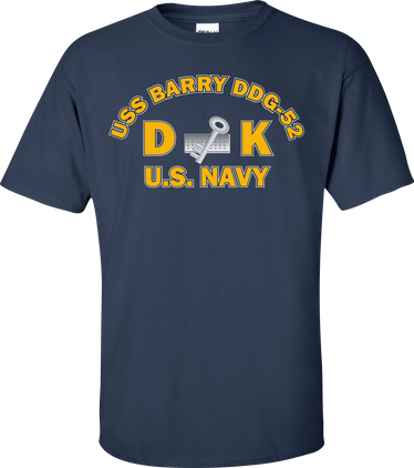 USS BARRY DDG-52 Rate DK Disbursing Clerk T-Shirt