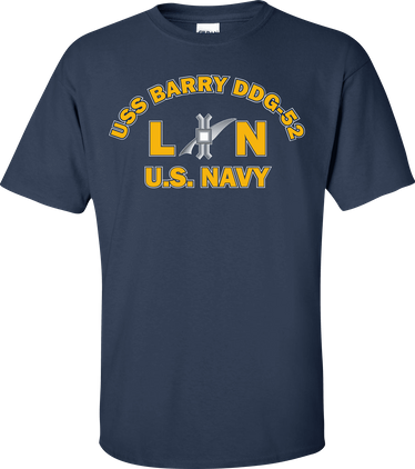 USS BARRY DDG-52 Rate LN Legalman T-Shirt